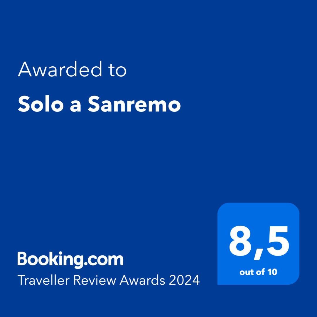 Solo A Sanremo Apartment Exterior foto